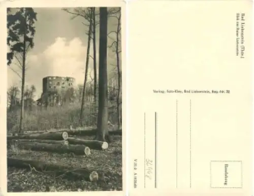 36448 Bad Liebenstein Ruine * 1955
