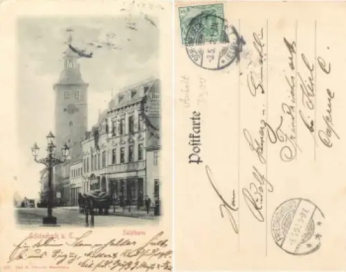 39218 Schönebeck Elbe Salzturm o 4.5.1902