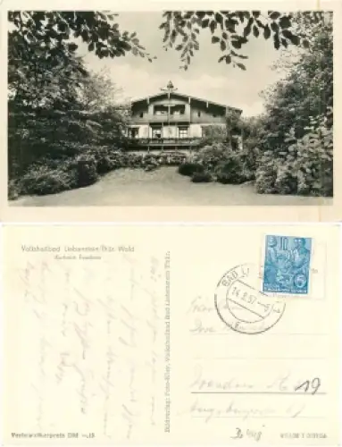 36448 Bad Liebenstein Kurheim Feodora, o 14.8.1957