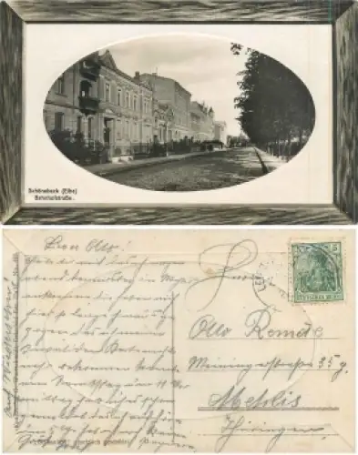39218 Schönebeck Bahnhofstrasse o um 1915