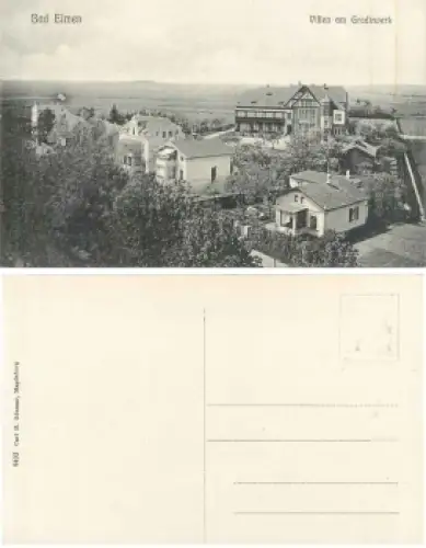 39218 Bad Elmen Schönebeck Villen am Gradierwerk * ca. 1910