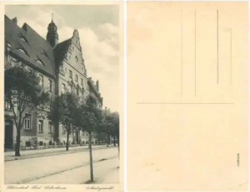 39218 Schönebeck Bad Salzelmen Amtsgericht * ca. 1930