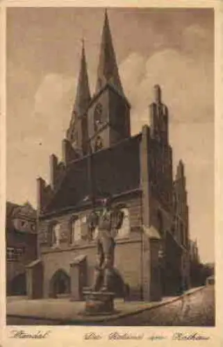 39567 Stendal Roland am Rathaus * ca. 1925