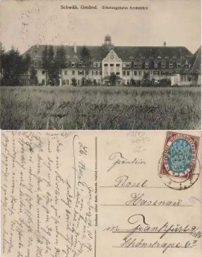 Schwäbisch Gmünd Erholungsheim Schönblick o 16.10.1919