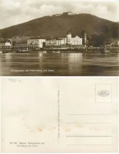 53639 Königswinter Petersberg und Hotel * ca. 1930