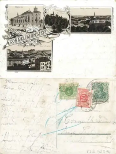52076 Cornelimünster Litho o 1908