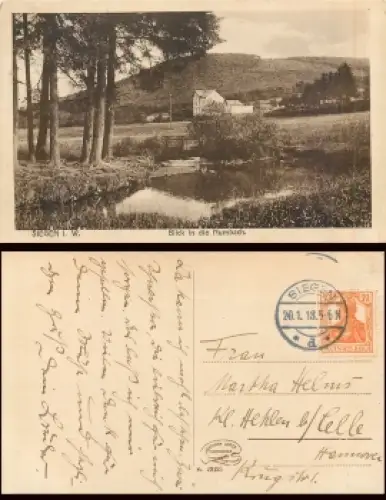 Siegen Numbach o 20.1.1918