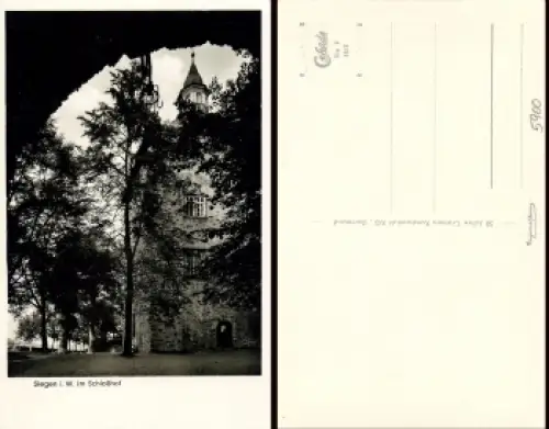 Siegen Westfalen Schlosshof *ca. 1950