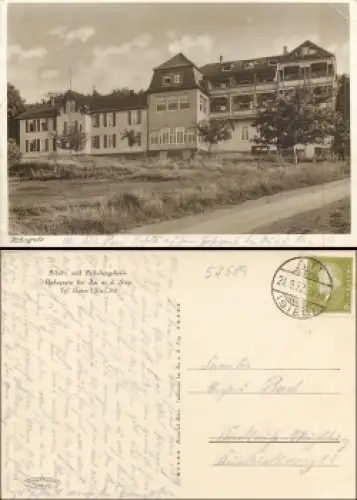 57589 Pracht Schmallenberg Hohegrete Bibel und Erholungsheim o 21.9.1932
