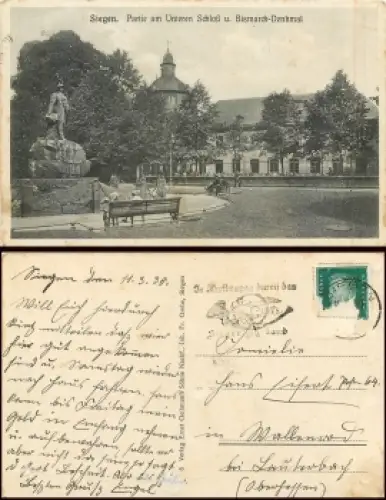 Siegen Bismarck Denkmal o 11.03.1930