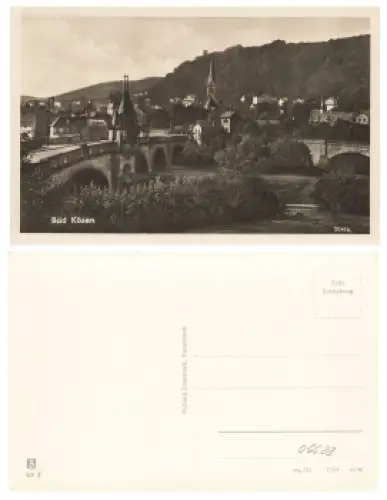 06628 Bad Kösen Brücke *ca. 1950