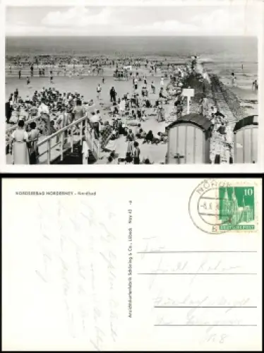 26548 Norderney Nordbad o ca. 1959