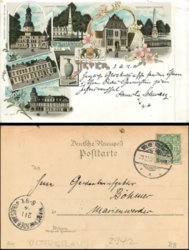 26441 Jever Litho o 31.12.1895