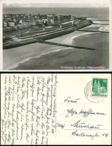 26548 Norderney Fliegeraufnahme o 12.8.1949