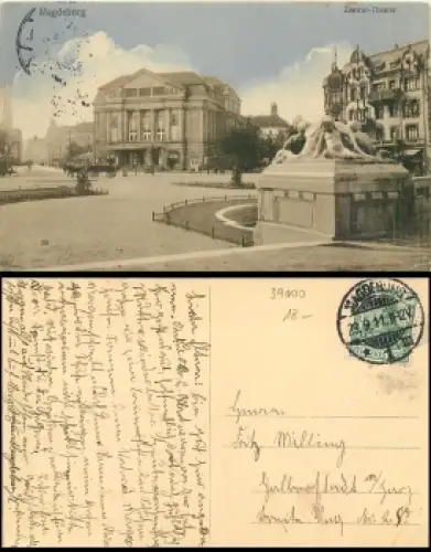 Magdeburg Zentral-Theater o 23.9.1911