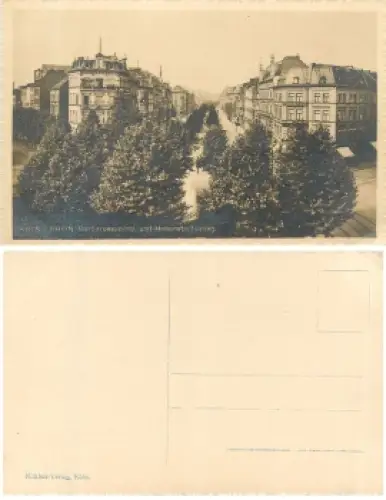 Köln Barbarossenplatz und Hohenstaufenring *ca. 1930