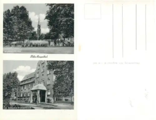 Bayenthal Köln Krankenhaus Kirche *ca. 1940