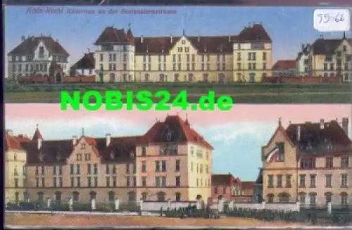 Köln Riehl Kasernen an der Boltensternstrasse o 28.05.1916