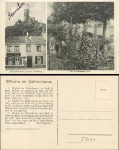 Bad Godesberg Aennchen Haus Lindengarten *1910