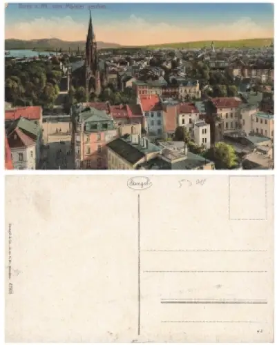 Bonn am Rhein vom Münster *ca. 1915