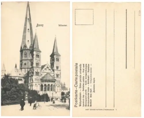 Bonn Münster *ca. 1900