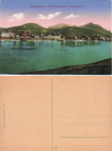53639 Königswinter Drachenfels Drachenburg * ca. 1920