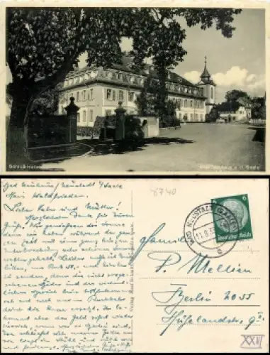 97616 Bad Neuhaus Schloss Hotel o 11.8.1935