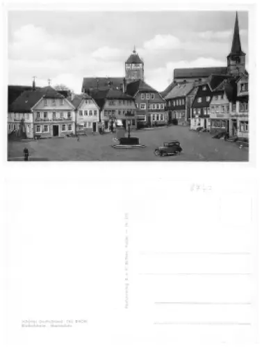 97653 Bischofsheim Rhön Marktplatz *ca. 1930