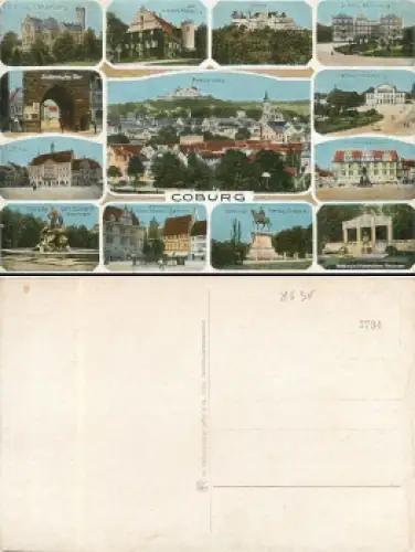 Coburg Ansichtskarte  *ca. 1925