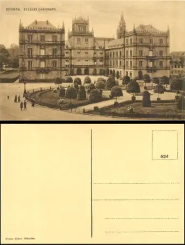 96450 Coburg Schloss Ehrenburg *ca. 1915
