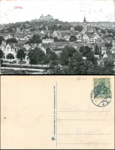 96450 Coburg  Totalansicht o 11.07.1911