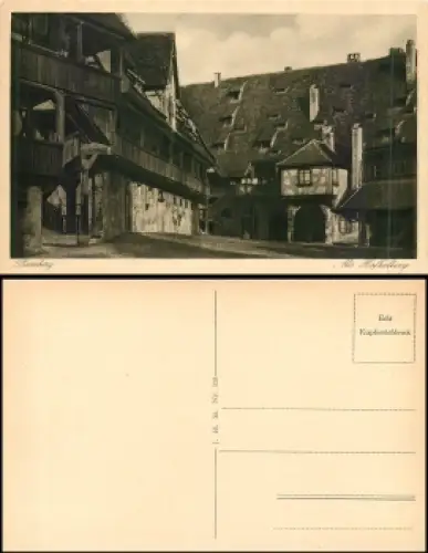 Bamberg Alte Hofhaltung *ca. 1915