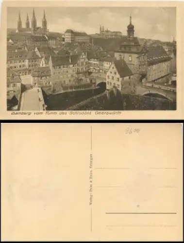 Bamberg vom Turm des Schlosses Geierswörth *ca. 1925