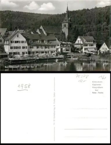 75378 Bad Liebenzell Partie am See *ca. 1958