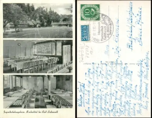 75378 Bad Liebenzell  Monbachtal Jugenderholungsheim o 07.07.1953