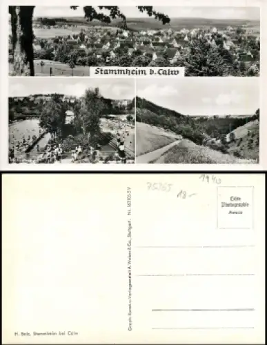 75365 Stammheim bei Calw *ca. 1940