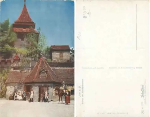 Ulm Donau Zundeltörchen *ca. 1930