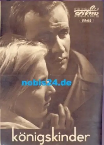 Königskinder Progress Film Programm 44/62, Annekathrin Bürger, Armin Mueller-Stahl, Manfred Krug
