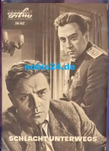 Schlacht unterwegs, Progress Film Programm 36/62, sowjetischer Film