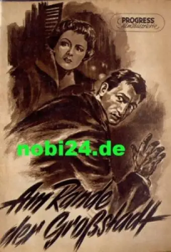 Am Rande der Großstadt - Italienischer Film  25/56 Progress Programm Regie Carlo Lizzani