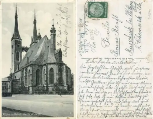 06366 Köthen Anhalt Kirche St. Jacob o 01.12.1936