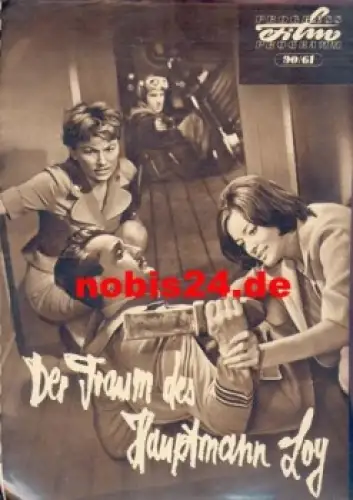 Der Traum des Hauptmann Loy DEFA Film mit Horst Drinda Christine Laszar Ulrich Thein 90/61 Progress Film Programm