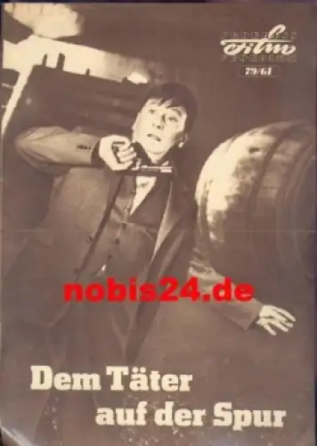 Dem Täter auf der Spur, Progress Film Programm 79/61  rumänischer Kriminalfilm