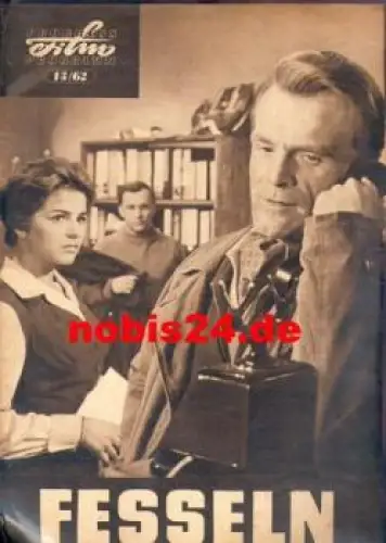 Fesseln - Tschechoslowakischer Film 13/62 Progress Film Programm