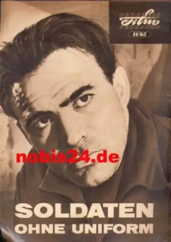 Soldaten ohne Uniform - Rumänischer Film 11/62 Progress Film Programm