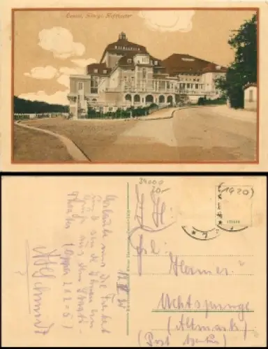Kassel Hoftheater o ca. 1920