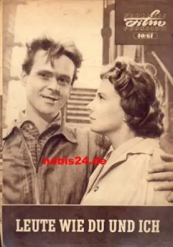 Leute wie Du und Ich - Tschechoslowakischer Film 40/61 Progress Film Programm