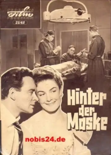 Hinter der Maske, Progress Film Programm 23/61, englischer Film Michael Redgrave, Tony Britton, Vanessa Redgrave