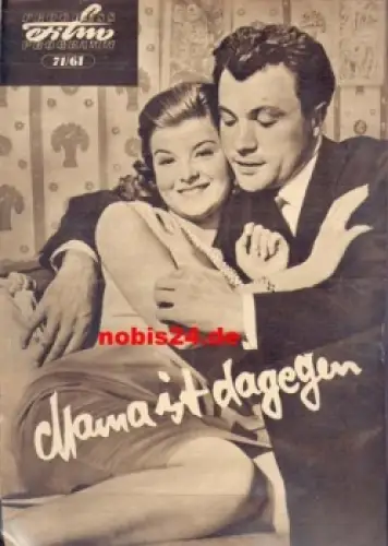 Mama ist dagegen - Ungarischer Film 71/61 Progress Film Programm