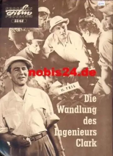 Die Wandlung des Ingenieurs Clark, II Teil, Progress Film Programm 55/61, sowjetischer Film